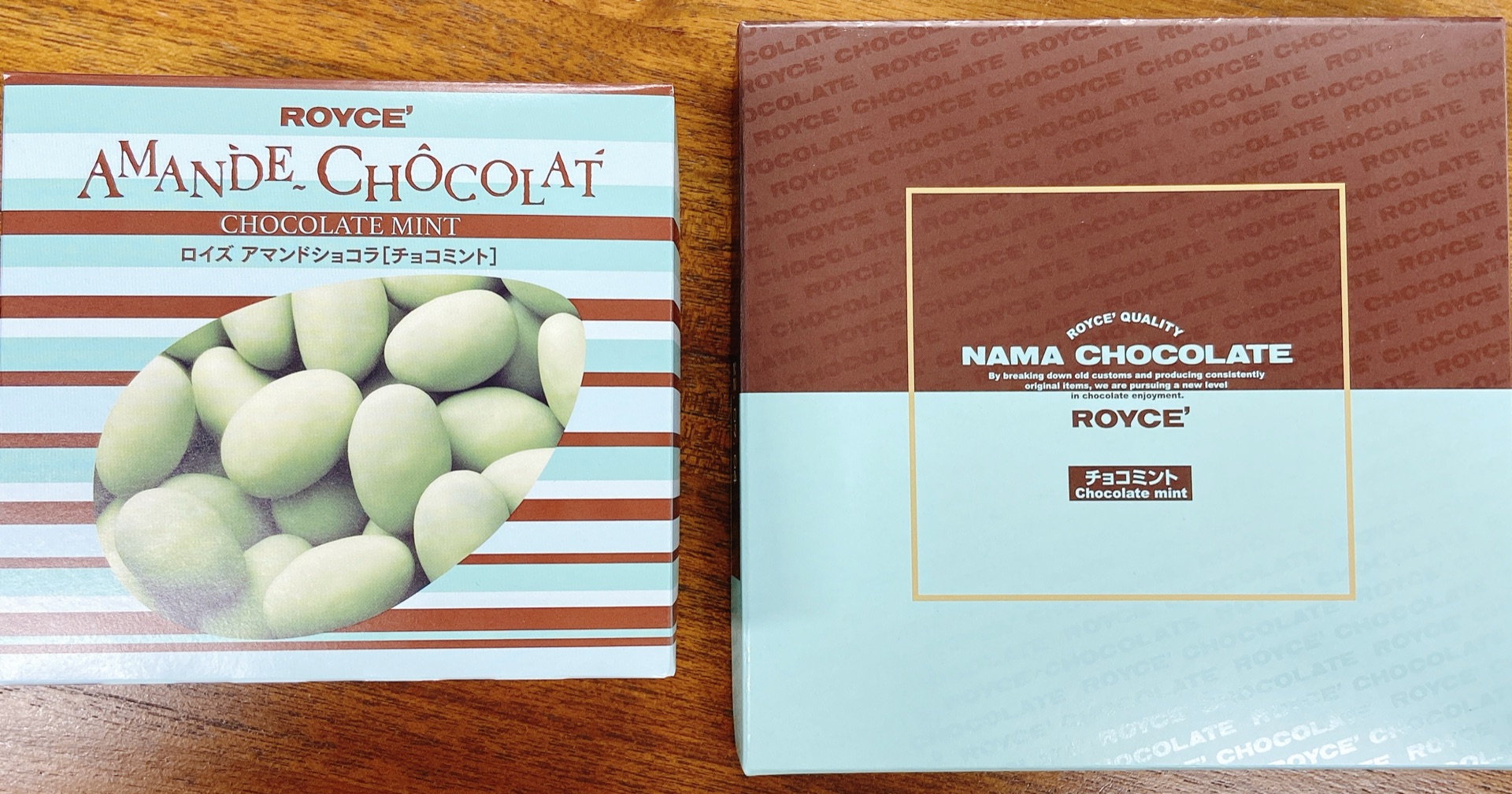 ロイズ 夏限定チョコミントシリーズ